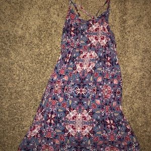 Girls Flower Design Dress